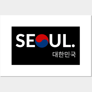 Seoul Posters and Art